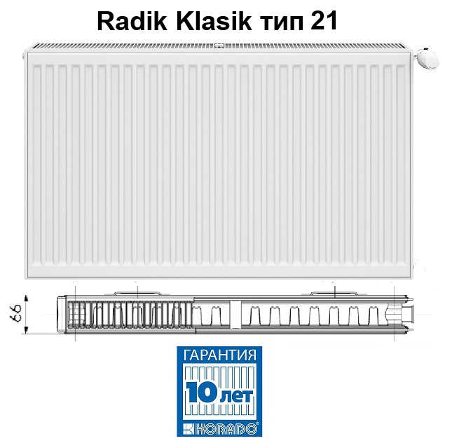 Korado Radik Klasik 21-6140 стальной панельный радиатор
