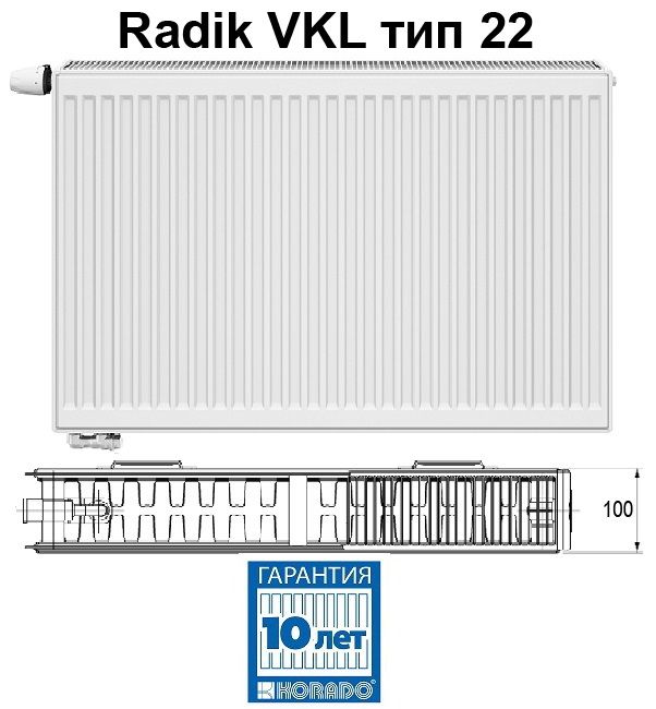 Korado Radik VKL 22-4090 стальной панельный радиатор 