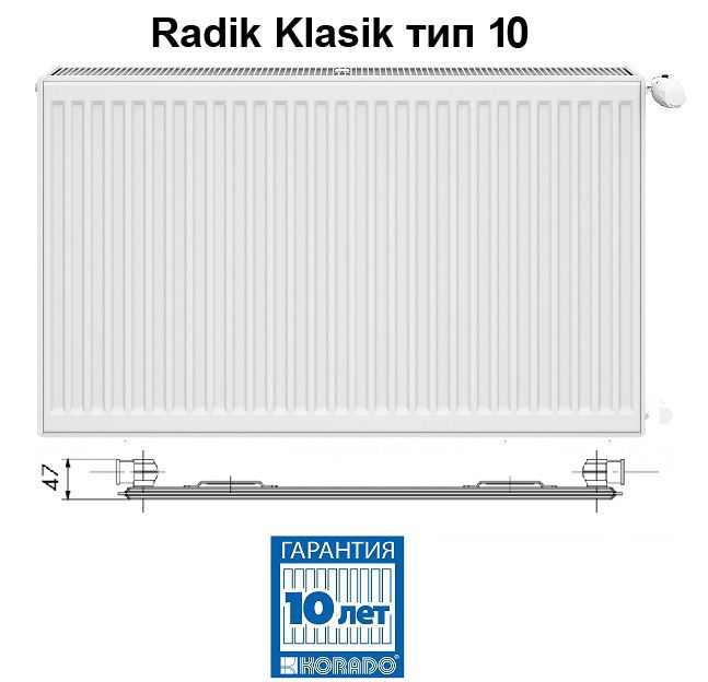 Korado Radik Klasik 10-5140 стальной панельный радиатор